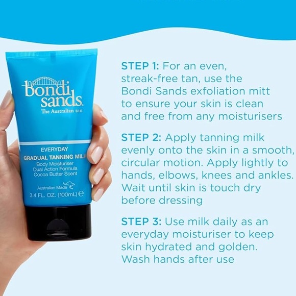 🎄 NEW Bondi Sands Gradual Tan Milk 3.4 fl oz - Picture 2 of 4